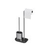 Buy cheap Bathroom Paper Holder Stainless Steel Compact TPR Toilet Brush Holder SET from wholesalers
