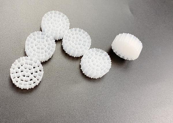 Buy cheap Plastic Bio Media Aeration Equipment IFAS MBBR K1 Filter Media White Color from wholesalers