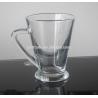 Buy cheap Irish Style Machine Made Crystal Whisky Tumblers With Handle from wholesalers