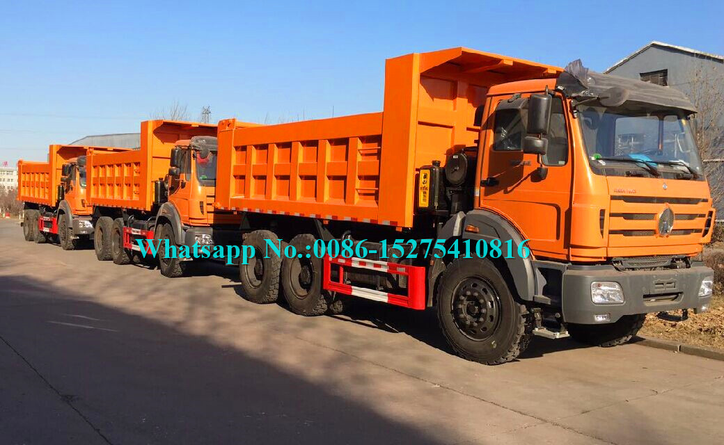 2631K 310HP Ten Wheeler Heavy Duty Dump Truck Adopt Germany Technology