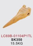SK350 SK350RC SK350TL LC69B-01104P1RC ExcavatorRock Bucket Teeth ISO9001