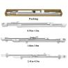 Buy cheap 240V Extendable Curtain Track 2.417-4.5m Tuya Motorised Curtain Track from wholesalers