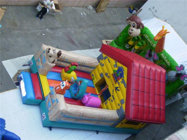 Buy cheap Children Fun Animal Inflatable Amusement Park For Outdoor And Indoor from wholesalers