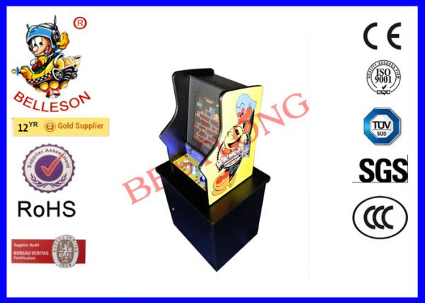 Buy cheap Yellow DIY Arcade Machine 110V - 220V , One Player Arcade Bartop Cabinet from wholesalers