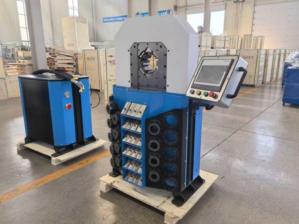 Buy cheap OEM Service 0.01mm Accuracy Hose Crimping Machine 4 Inch Big Capacity Crimping Range Electric Hydraulic Crimping Tool from wholesalers