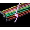 Buy cheap colorful bend plastic drinking straws individual package from wholesalers