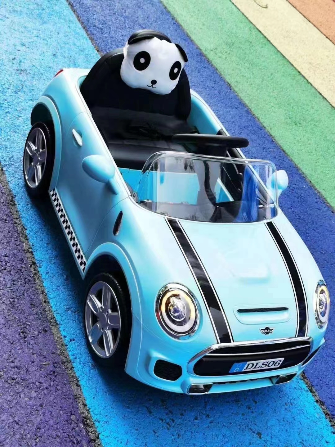 12V Four-Wheel Car with 2.4G Remote Control and Shock Absorber Product Size 103*59*50