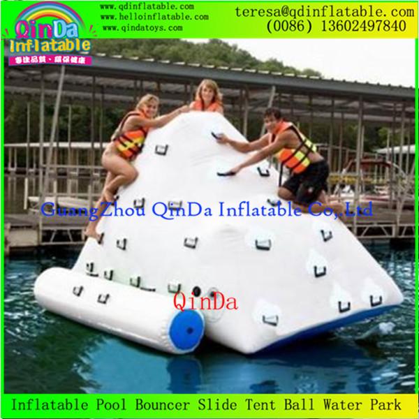 Buy cheap Best Selling Funny Outdoor Commercial Grade Vinyl Tarpaulin White Inflatable Water Iceberg from wholesalers