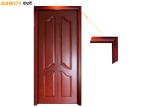 4 Panel PU Painting Hinged Pinewood Wooden Interior Doors