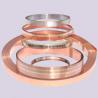 Buy cheap Red Copper Alloy Strip Simple Cladding Metal For Packaging Components from wholesalers