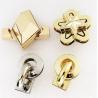 Buy cheap Silvery Tearproof Handbag Lock Hardware Metal Twist Lock Fastener Antiwear from wholesalers