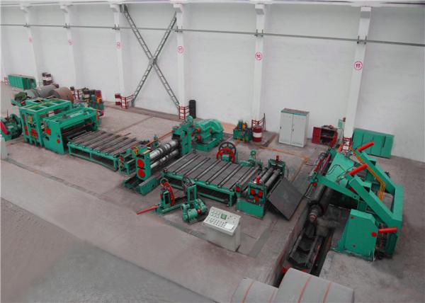 6.0-20.0 Coil Slitting Machine ±1.0mm Slitting Accuracy Hydraulic For Copper