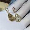 Buy cheap full diamond earrings 18kt gold with yellow gold or white gold from wholesalers