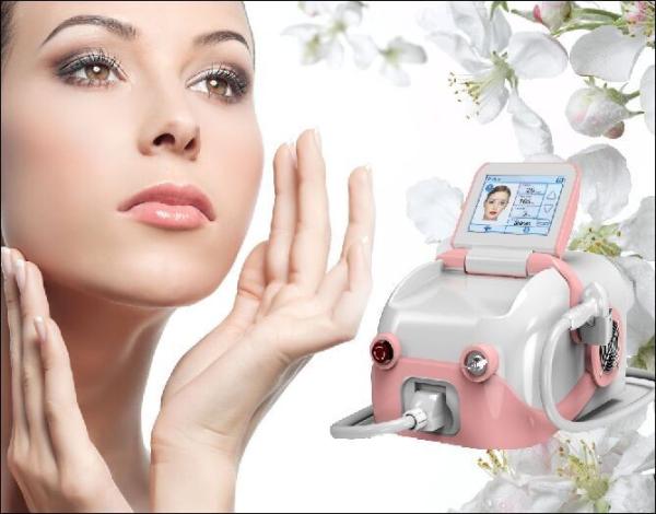 10,000,000 shots life mini 808nm diode laser hair removal machine with 10
