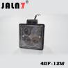 Buy cheap Led Work Light JALN7 12W 4D Lens Car Driving Lights Fog Light Off Road Lamp Car Boat Truck SUV JEEP ATV Led Light from wholesalers