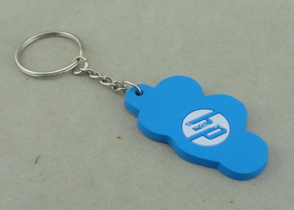Buy cheap New Attractive Promotional PVC Key Chain , 3D Colorful Give Away Keyring from wholesalers