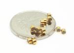 Radiused Hermetic 7052 7070 Glass To Metal Seal Connectors RF Feedthroughs