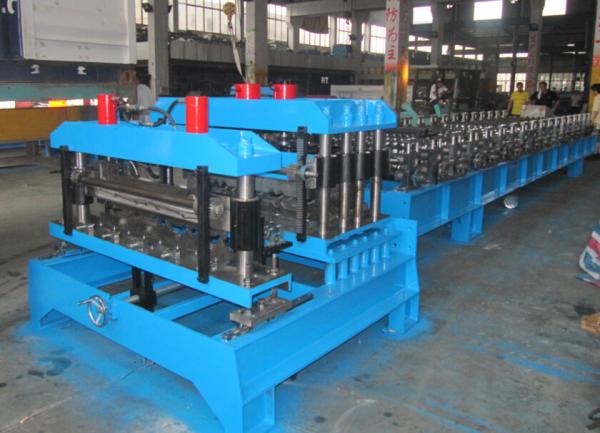 Buy cheap Color Steel Roofing Tile Forming Machine , Sheet Metal Forming Machines Double Press Mould from wholesalers