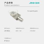 8*23mm Durable Plastic Shelf Support Pegs Easy Assembly For Glass Furniture