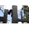Buy cheap Customized Black Zinc Steel Metal Garrison Fence Panels Maintenance Free from wholesalers