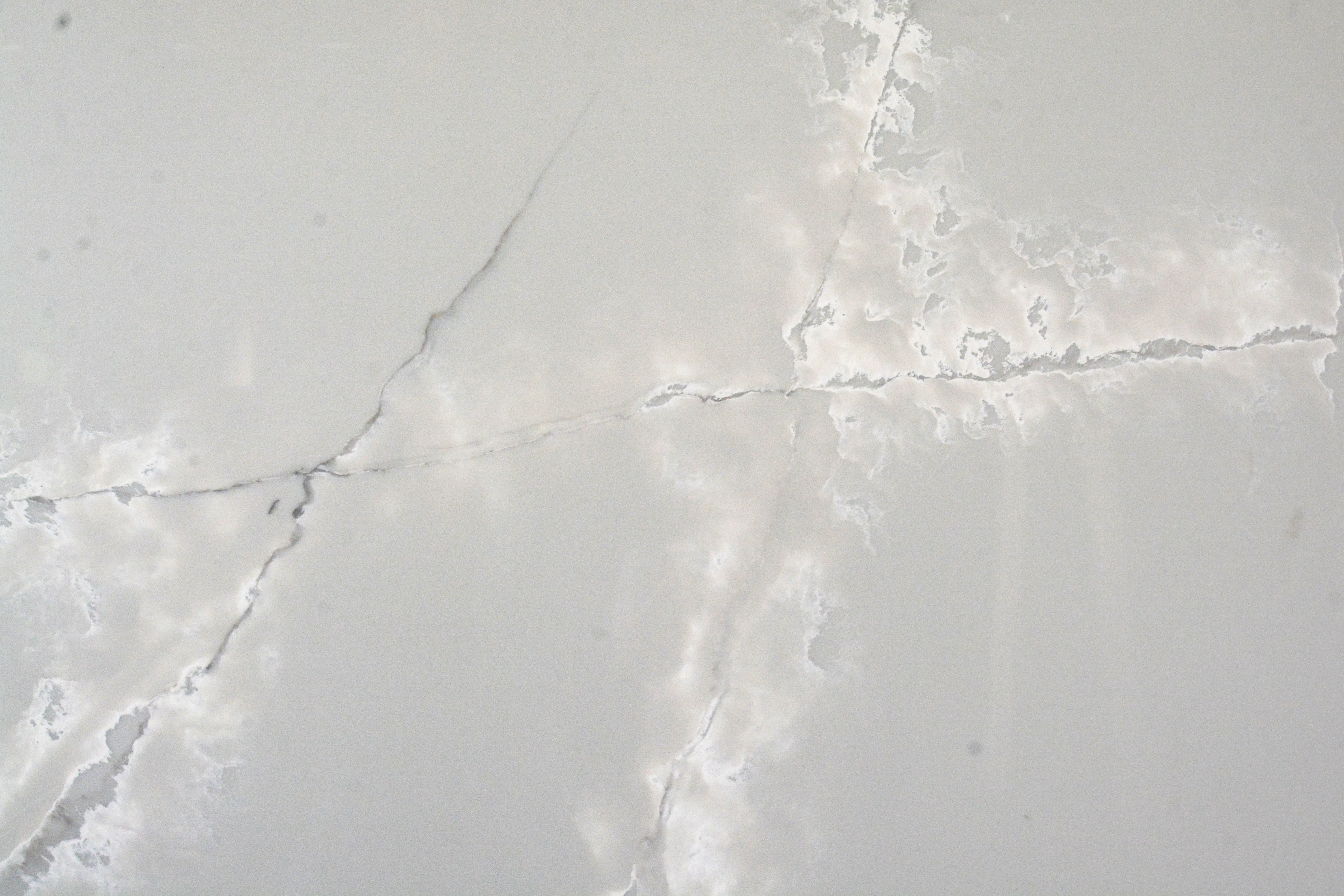 Ice Crack Artifical Quartz Stone Solid Surface 20mm Thickness countertops