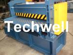 0.3 - 1.0mm Thickness 7.5KW Wood Grain Embossing Machine With 0 - 15m/min Speed