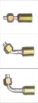 #6 #8 #10 #12 Al joint with R12 valve ( Female Flare)/Straight 45° 90°Shape /