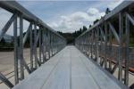Construction Bailey Bridge Parts With Durable Bolted Connection