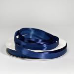 OEM 100 Polyester Ribbon Dark Blue Metallic Poly Ribbon For Garment