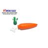 Buy cheap 7g sugar free fruity flavor compress candy in small carrot bottles from wholesalers
