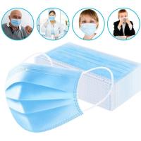 Buy cheap Customized Disposable Dust Mouth Mask , 3 Layer Non Woven Mask For Adults product