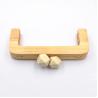 Buy cheap Hardness Wooden Frame Clutch Bag Antiscratch Tearproof For Wallet from wholesalers