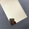 Buy cheap Decorative 20mm Brushed Stainless Steel Sheet Cut To Size 2B No.1 Surface from wholesalers