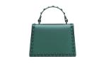 Trim Frosted Rivet Jelly Pu Leather Handbags for Women Shoulder bags
