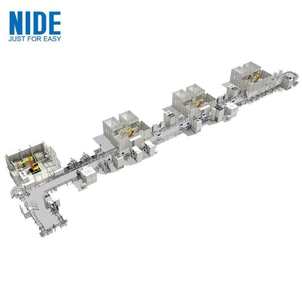 Buy cheap Automatic Motor Stator Assembly Line For New Energy EV Car from wholesalers