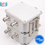 Outdoor RF Passive Double Unit Dual Band Combiner 690-960/1710-1920MHz Cavity