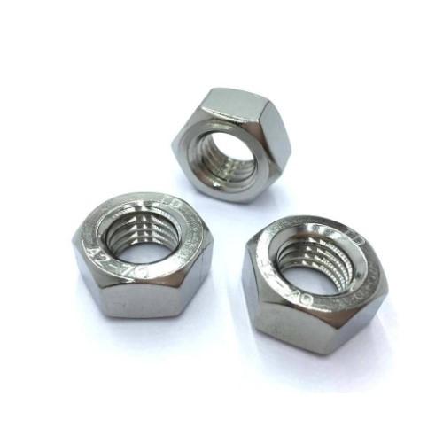 Hex Head Nuts DIN 934 Special Steel Hexagon Nuts With Metric Coarse And Fine