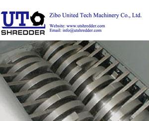 Quality Double Shaft Shredder D42120 - Tire Recycling Equipment - High Efficient Double Shaft Plastic Shredder/Crusher Machine for sale