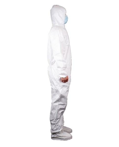 Buy cheap Paint Spray Hospital Waterproof Medical MP Coverall With Hood And Elastic Wrist from wholesalers