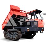 Rated Load 10 Ton Dumper Crawler Truck Hydraulic Engineering Rubber For Garden