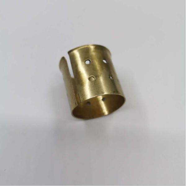 Buy cheap CuZn31Si H68 Wrapped Bronze Bushing 46*42*72.5mm With Flange from wholesalers
