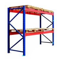 Buy cheap 1000kg Factory Pallet Racking Blue Adjustable Metal Shelves product
