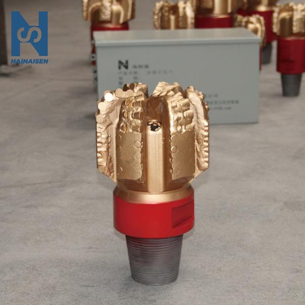Buy cheap Carbon Steel Body PDC Bit 4 Blade 76mm Dth Hammer High Penetration Rates from wholesalers