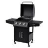 Buy cheap Steel Powder Coated Barbeque Grill Gas Stove Grilled bbq 3 1 burners gas grills for Picnic from wholesalers