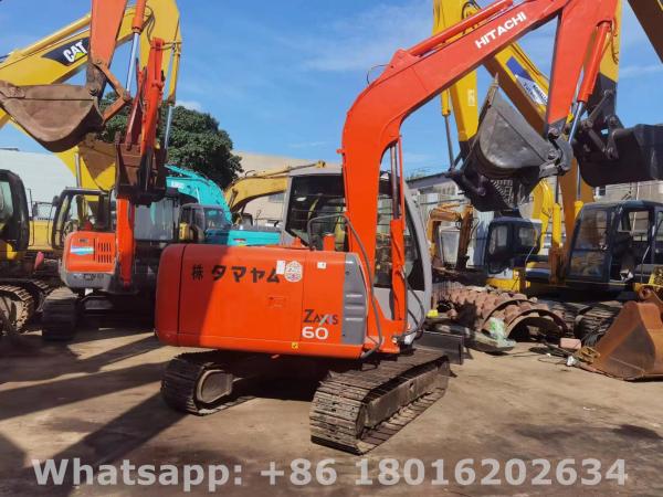 Buy cheap Hitachi ZX60 Used Excavator Made In 2015 Original From Japan Quotation from wholesalers