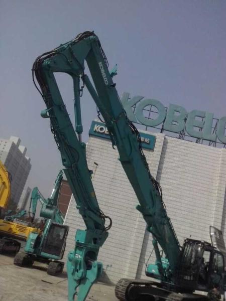 Buy cheap SK480 SK350 24m High Reach Demolition Boom Kobelco Excavator from wholesalers