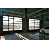 Buy cheap Electrical 0.426mm 3000mm Height Clear Glass Garage Doors from wholesalers