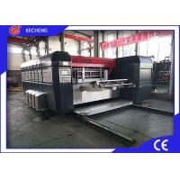 Buy cheap Slotting Die Cutting 800*1900mm Top Printing Printer Gluer Inline product