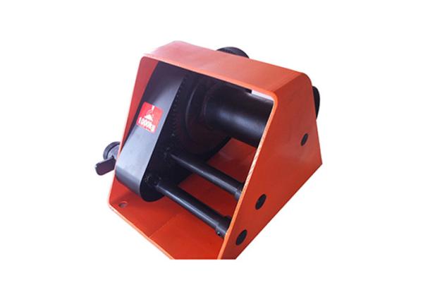 Buy cheap High Precision GR1000 Red Hand Worm Winch , 2200 Lb Worm Gear Hand Winch from wholesalers