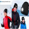 Buy cheap Unisex Flashlight Bluetooth Hat With Light Wireless Headphones Music Hat from wholesalers